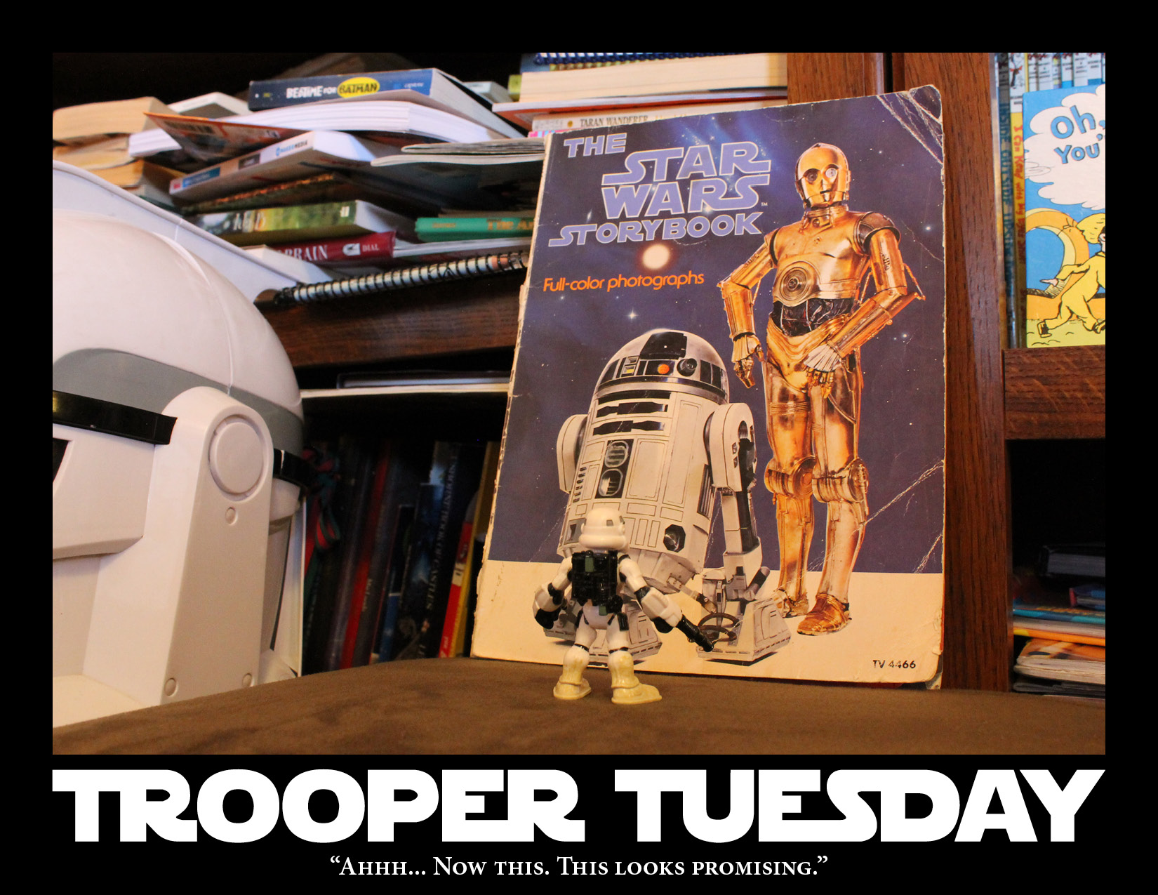 The Star Wars photo book.